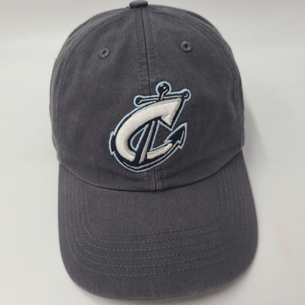 Columbus Clippers Hat Fitted M 47 Brand Franchise Gray Blue‎ MiLB Baseball Men